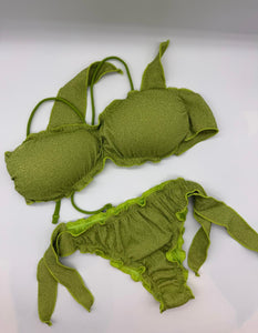 BIKINI FASCIA LUREX VERDE 4GIVENESS