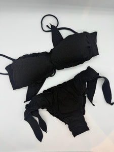 BIKINI FASCIA LUREX NERO 4GIVENESS