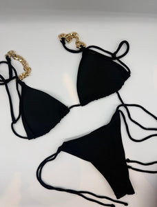 BIKINI LUREX NERO 4GIVENESS