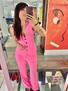 PANTALONE IN CADY FUCSIA MARYLEY