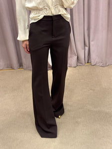 PANTALONE MARRONE A ZAMPA MARYLEY