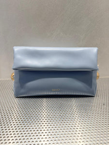 BORSA A SPALLA CELESTE LIUJO