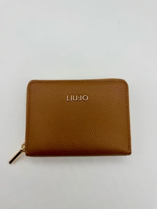 PORTAFOGLIO PICCOLO SUEDE CON ZIP LIUJO