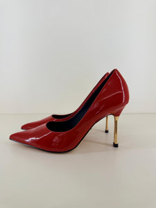 DÉCOLLETÉ PELLE ROSSA KURT GEIGER