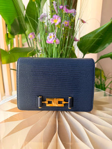 BORSA TRACOLLA CON CATENA BLU NOTTE ELISABETTA FRANCHI