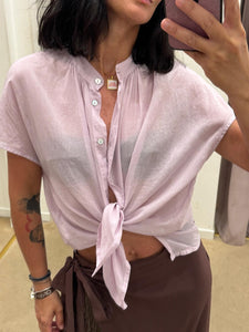 CAMICIA ROSA CON NODO DIXIE