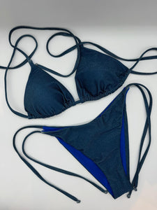 BIKINI LUREX BLU MATINÈE