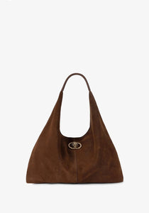 BORSA CHELSEA SCAMOSCIATA MARRONE KURT GEIGER