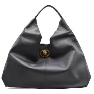 BORSA CHELSEA PELLE NERA KURT GEIGER
