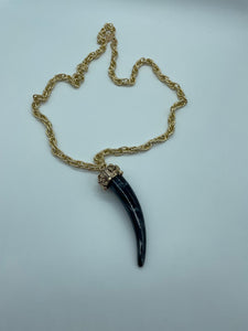 COLLANA LUNGA CORNO