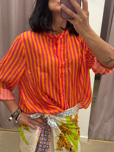 CAMICIA RIGA ARANCIO HAVEONE