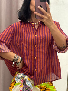 CAMICIA RIGA VIOLA HAVEONE
