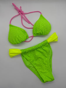 BIKINI CRAZY  FLUO VERDE F**K