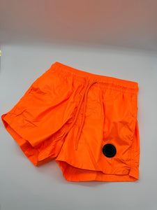 SHORTS BAMBINO ARANCIO FLUO F**K