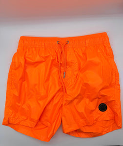 SHORTS FLUO ORANGE F**K