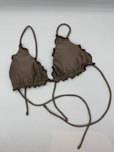 TOP BIKINI TRIANGOLO GREY F**K