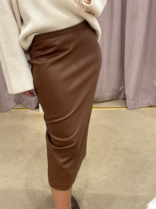 GONNA TUBINO IN ECOPELLE TABACCO DIXIE