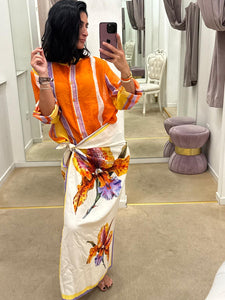 GONNA PAREO LUNGA ARANCIO HAVEONE