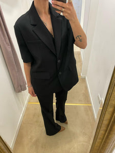 BLAZER NERO OVER IMPERIAL
