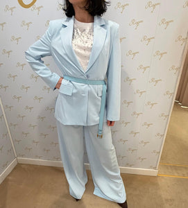 BLAZER SKY CON CINTURA IMPERIAL