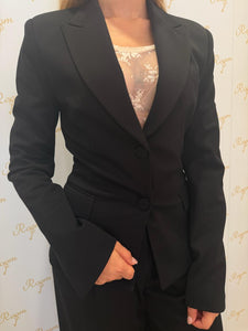 BLAZER MONOPETTO NERO IMPERIAL