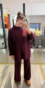 MAGLIA LUNGA PRUGNA IMPERIAL