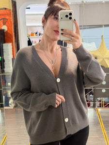 CARDIGAN GRIGIO IMPERIAL