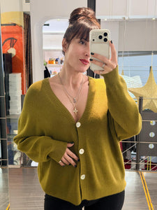 CARDIGAN OLIO IMPERIAL