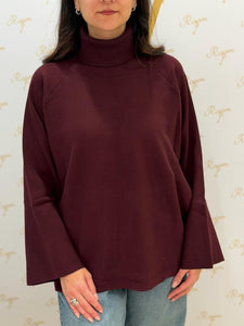 MAGLIA MORBIDA BORDEAU PLEASE