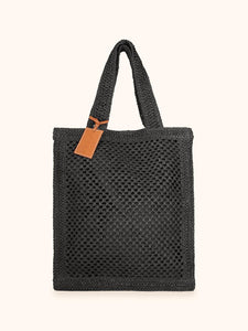 BORSA BLACK IN RAFIA MEFUI