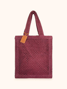 BORSA PLUM IN RAFIA MEFUI