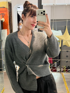 CARDIGAN GRIGIO HAVEONE