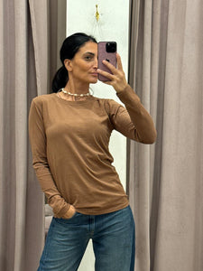 MAGLIA SLIM TABACCO HAVEONE