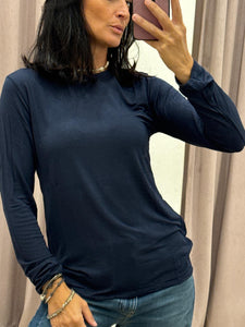 MAGLIA GIROCOLLO BLU HAVEONE