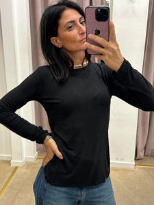 MAGLIA GIROCOLLO NERA HAVEONE
