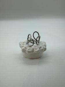 ANELLO ORBIT ARGENTO