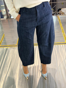 PANTALONE AMPIO BLU IMPERIAL