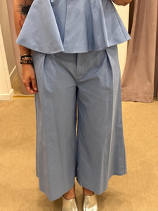 PANTALONE AMPIO CELESTE DIXIE