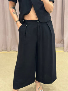 PANTALONE NERO AMPIO DIXIE