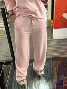 PANTALONE ROSA TUTA A PALAZZO PLEASE