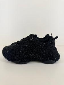 SNEAKERS SHINE RUNNER NERA KURT GEIGER