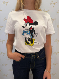 T-SHIRT BIANCA MINNIE LIUJO